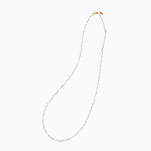 Many Way Long Pearl Necklace（Gold / Silver）