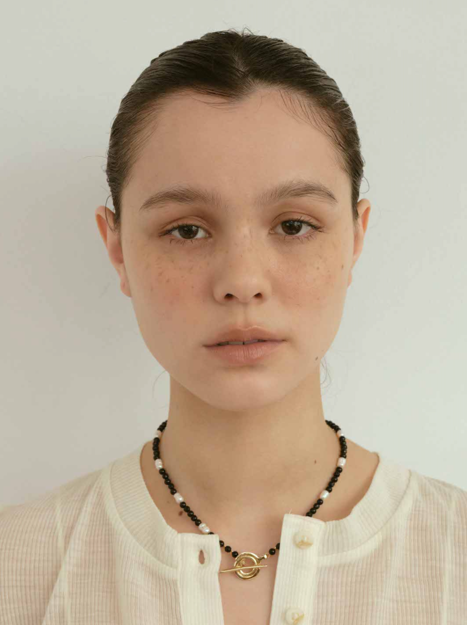 Dots Pearls Necklace