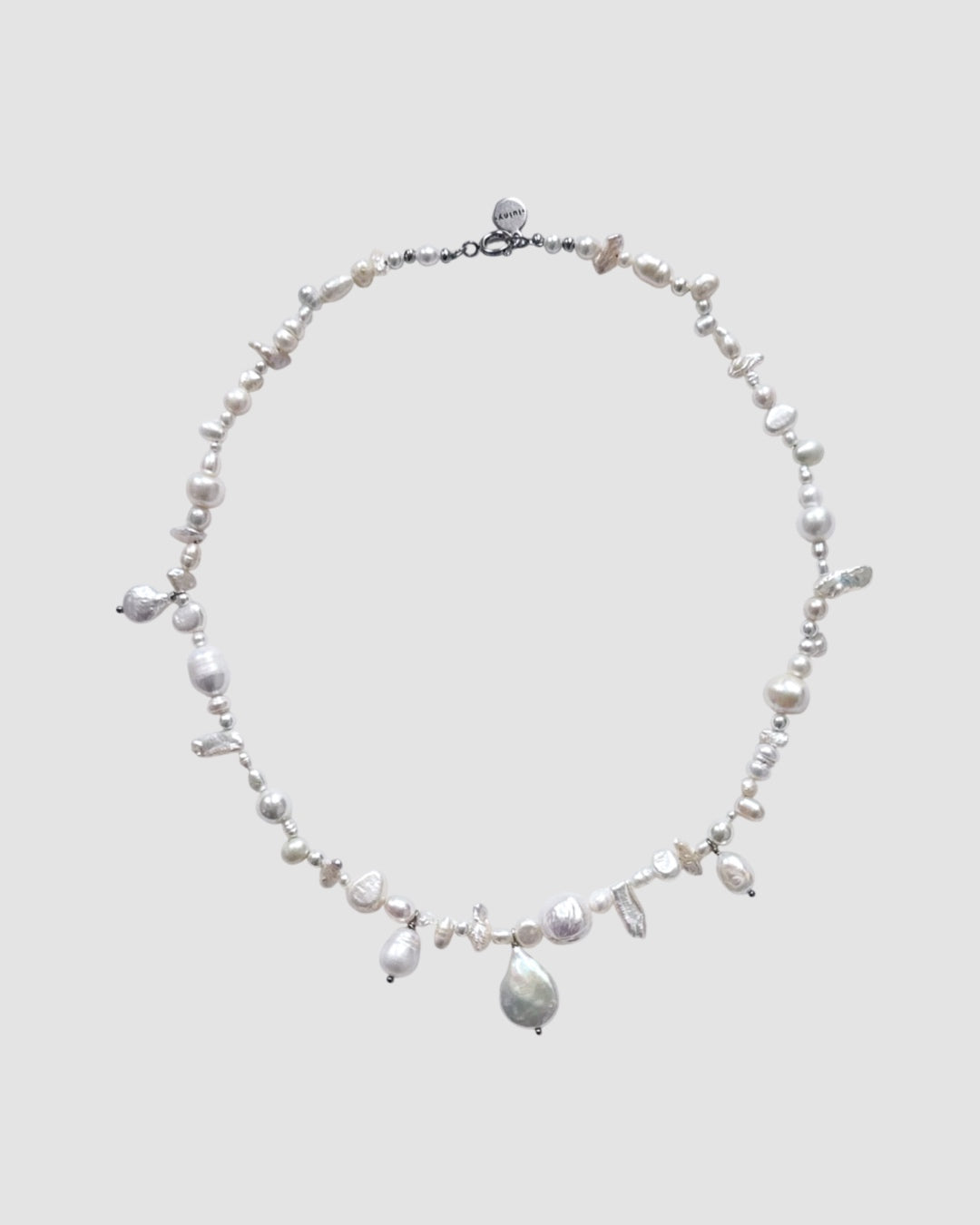 【Coming soon...!】OOAK Pearl Necklace / White
