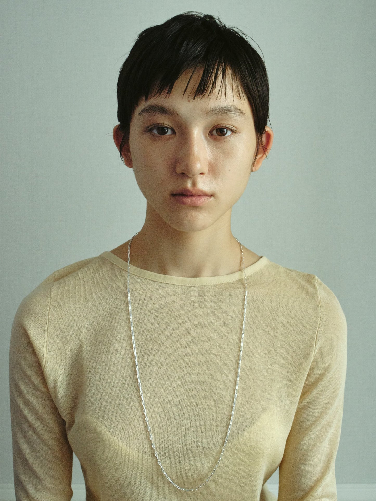 Link Chain Necklace 80cm / Silver