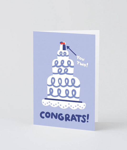Congrats Wedding Cake