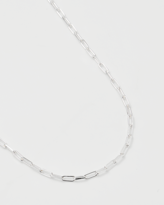 Link Chain Necklace 50cm / Silver
