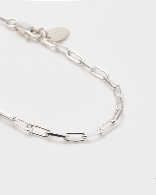 Link Chain Bracelet / Silver