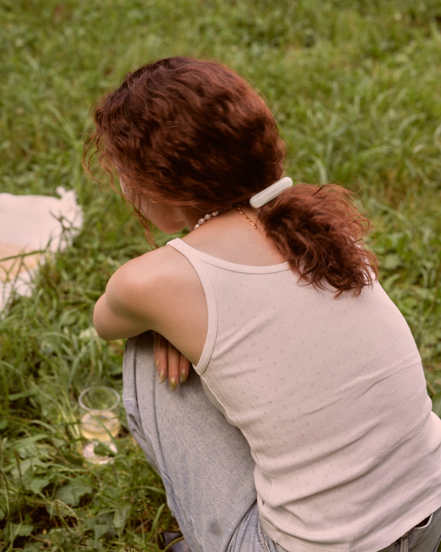 Marble Bar Barrette / Jade