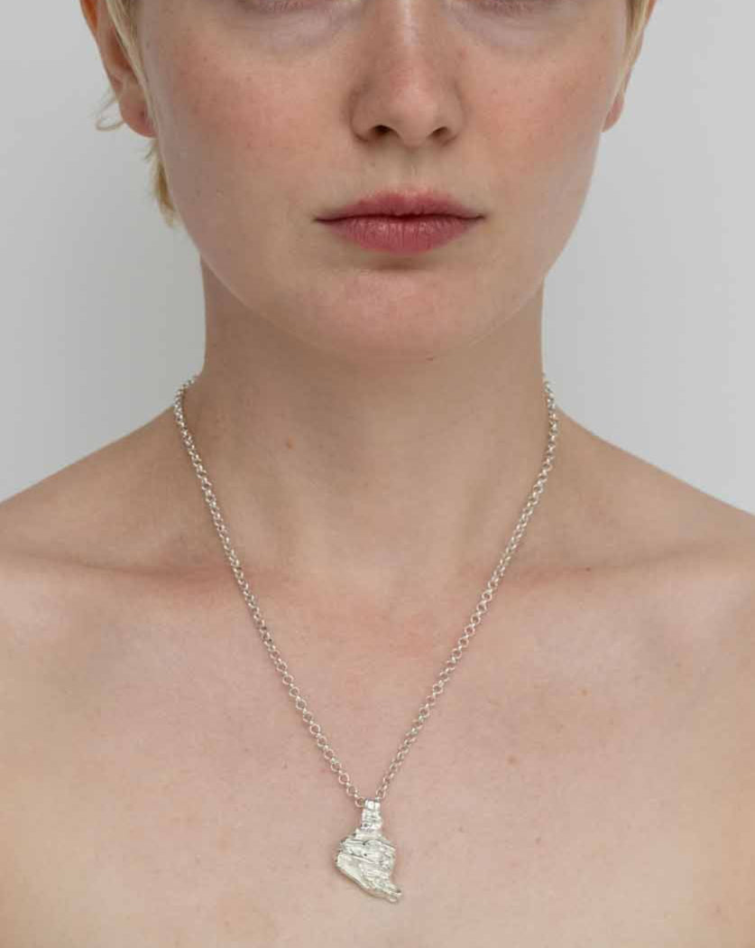 Malten Necklace / Silver