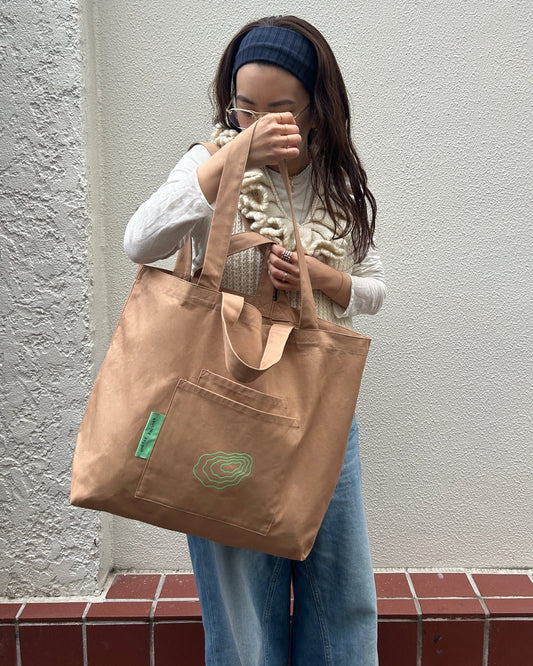 Oyster Big Tote Bag / Beige