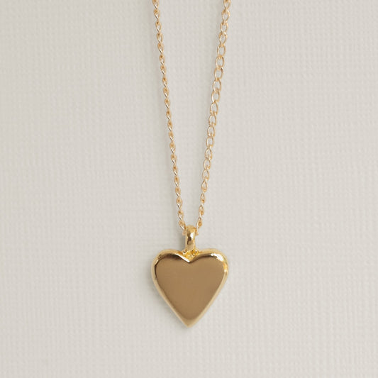 Freyja Heart Necklace / Gold