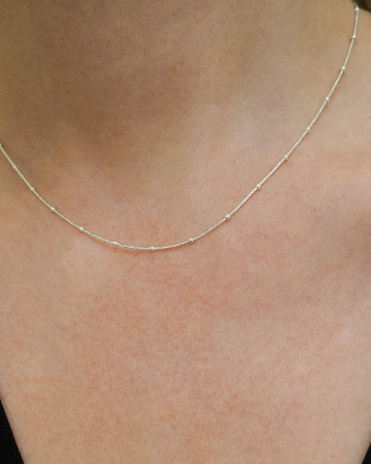 Kronus Chain Necklace / Silver