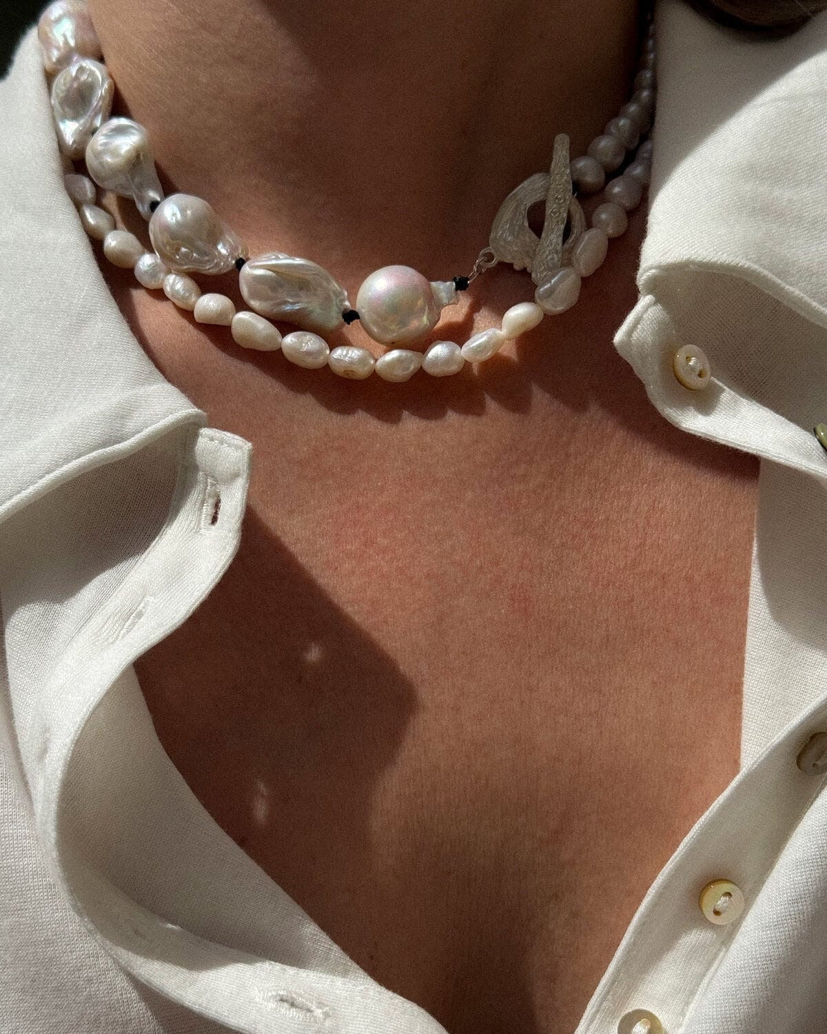 Baroque Dalmatian Necklace