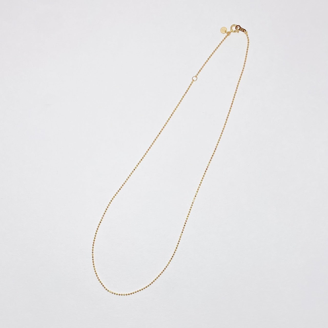 Fine Ball Chain Necklace / 18K ＜PAULINE STUDIO ポーリーンストゥディオ オリジナル＞