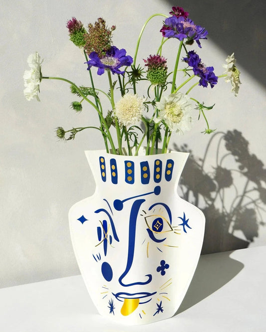 Jaime Hayon Paper Vase / White