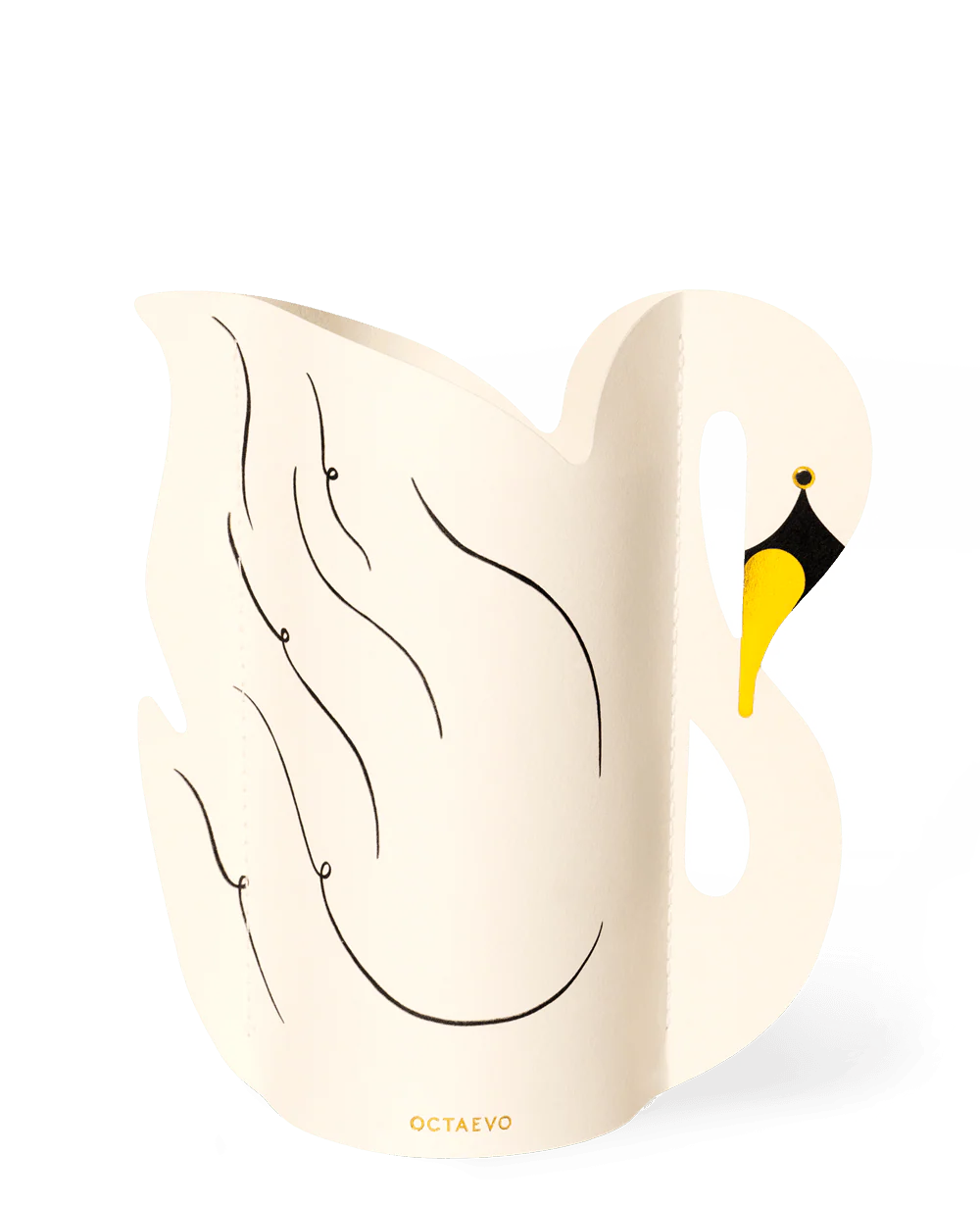 Swan Mini Paper Vase ＜OCTAEVO＞ – PAULINE STUDIO