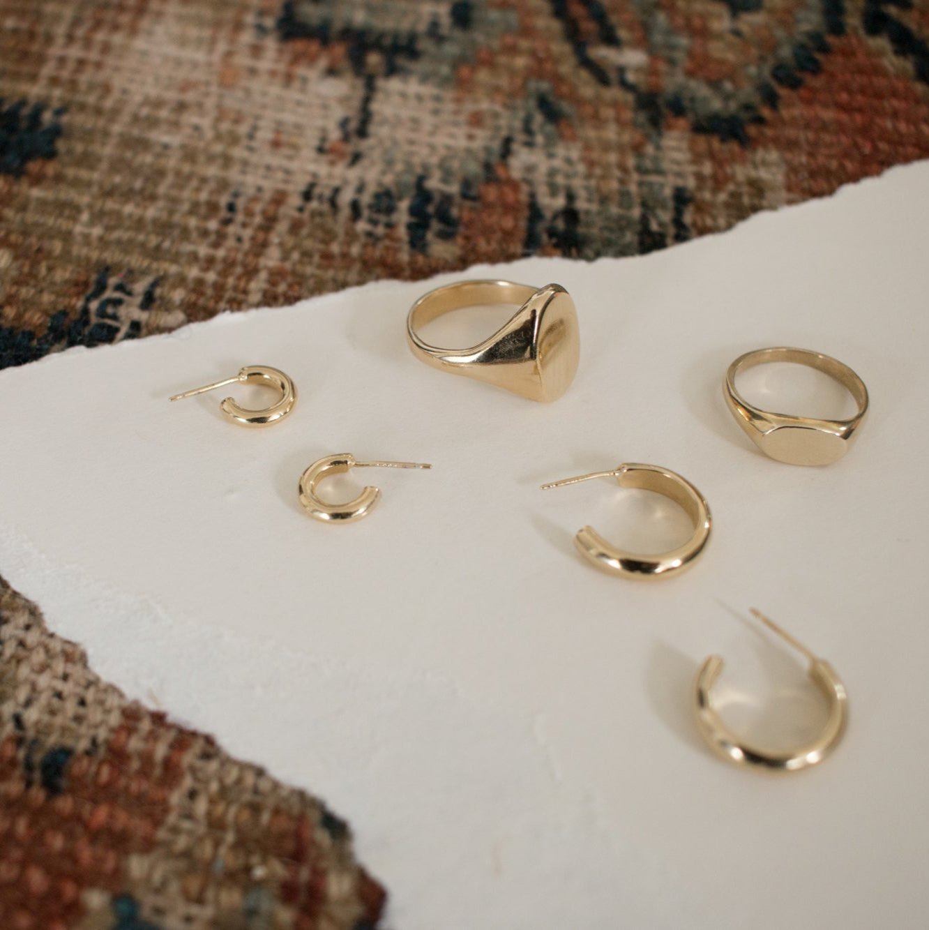 Lil Minimal Hoops / Silver