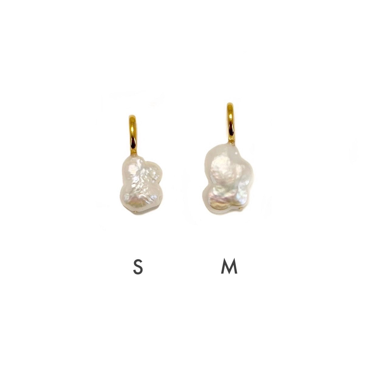 Pearl Charm / Gold