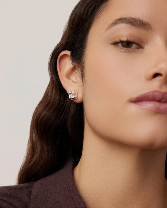 coming soon!【6/13 12:00発売開始】Woven Square Pierce Mini / Silver