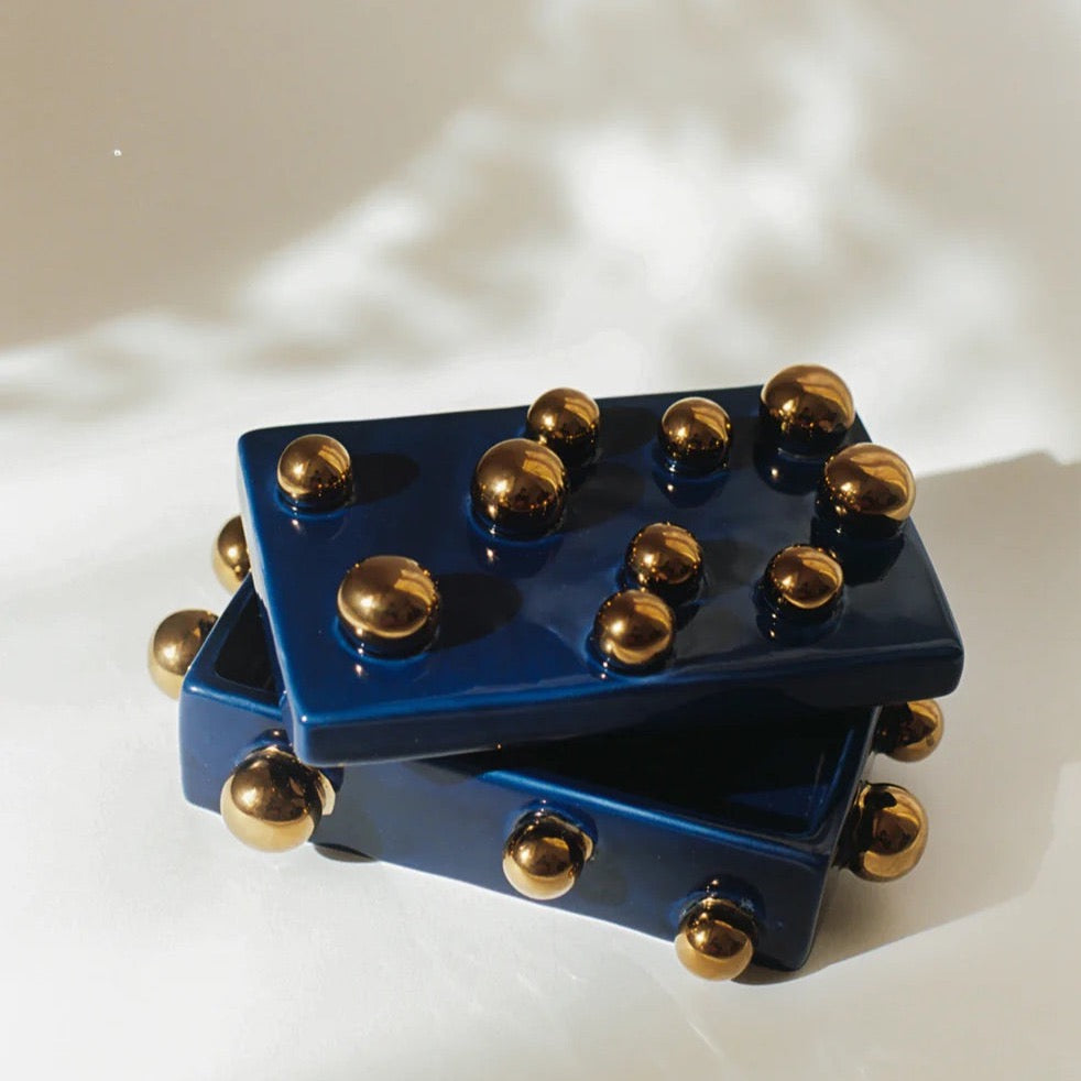 Lapis Jewelry Box ＜Jasmin Sparrow＞ – PAULINE STUDIO