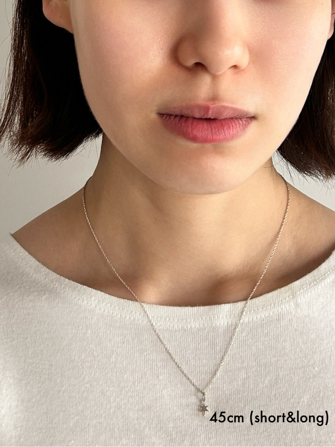 Thin Rope Chain Necklace / Gold