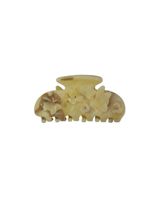 Livi Clip / Cream marble