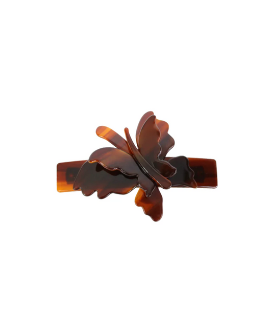 Papillion Barrette / Amber