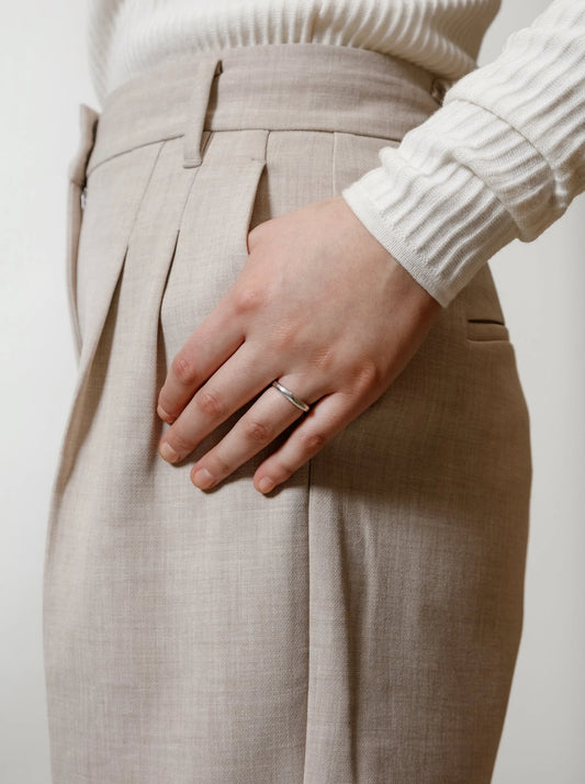 Emeile Simple Ring / Silver