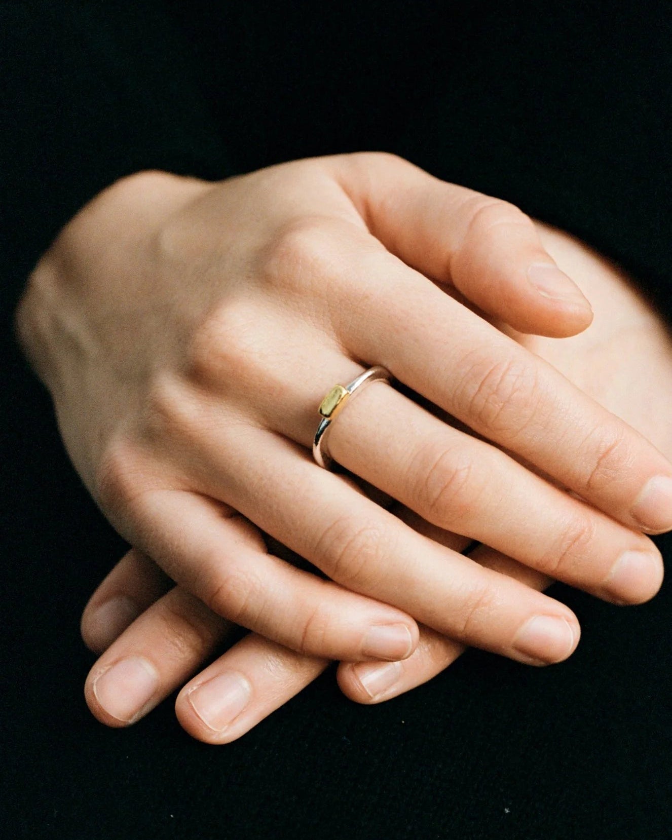 【8/28(金)発売開始】Gold Rectangle Ring