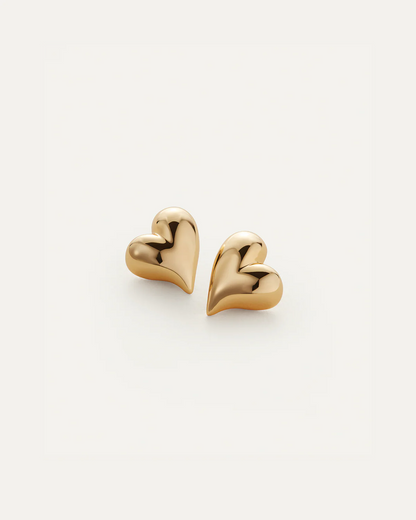 coming soon!【6/13 12:00発売開始】Art Heart Button Pierce / Gold