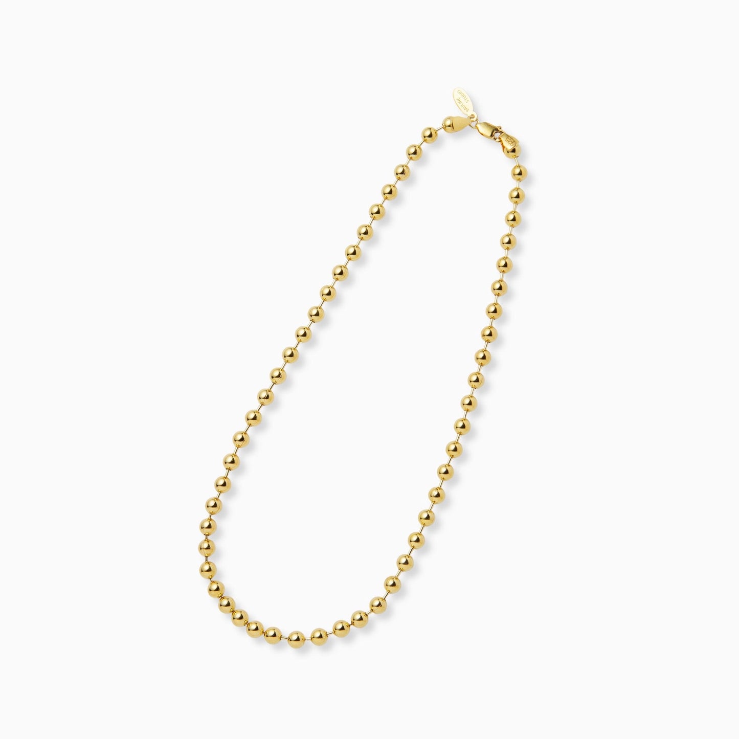 Big Ball Chain Choker 38cm（Gold / Silver）