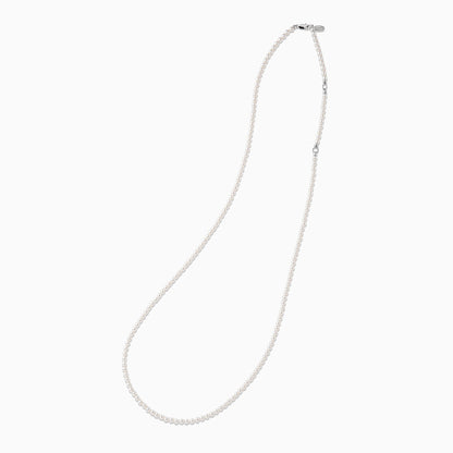 Many Way Long Pearl Necklace（Gold / Silver）