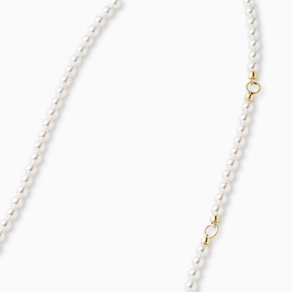 Many Way Long Pearl Necklace（Gold / Silver）