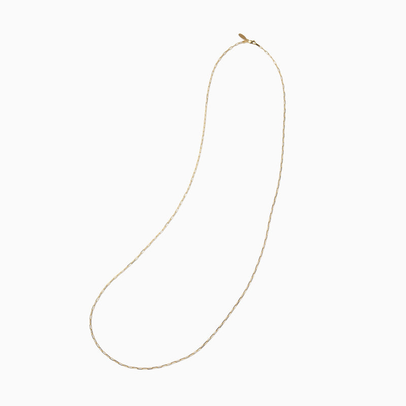 Link Chain Long Necklace 80cm（Gold / Silver）