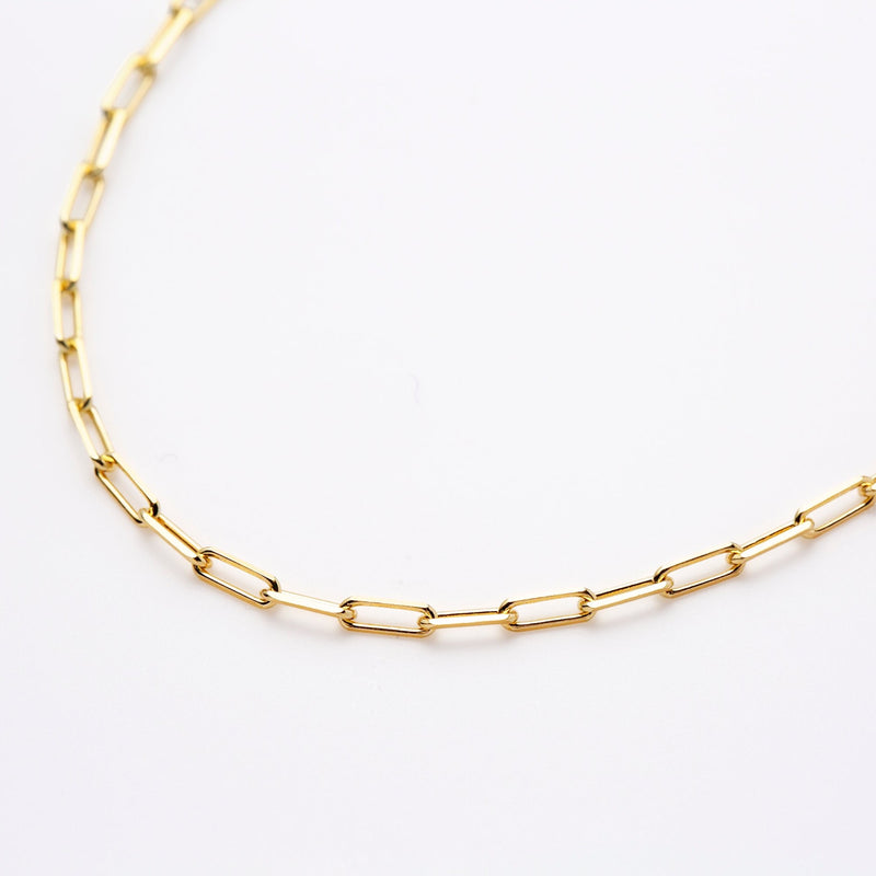 Link Chain Long Necklace 80cm（Gold / Silver）