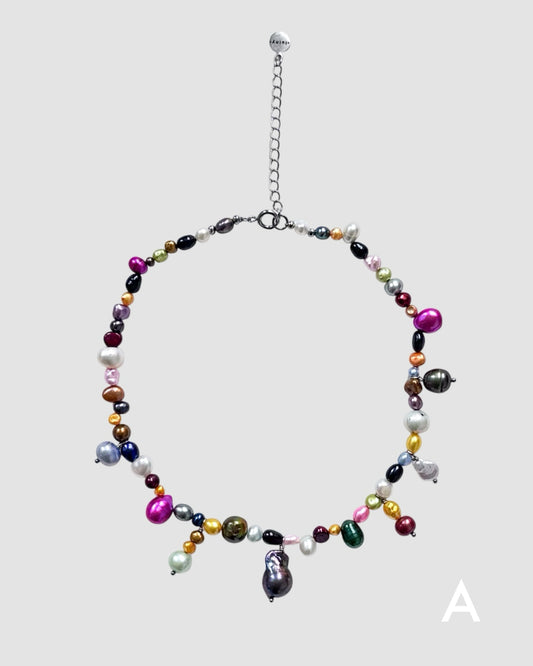 OOAK Pearl Choker / Color