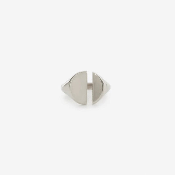 Divided Sign Ring / Silver　