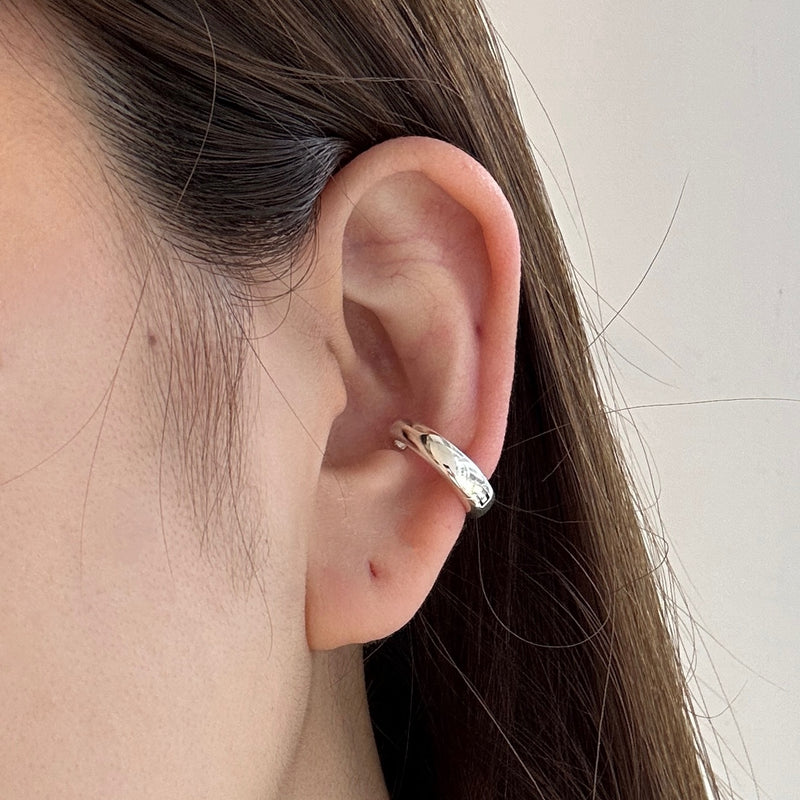 【2set】Minimal Movable Earcuff（Gold / Silver )　