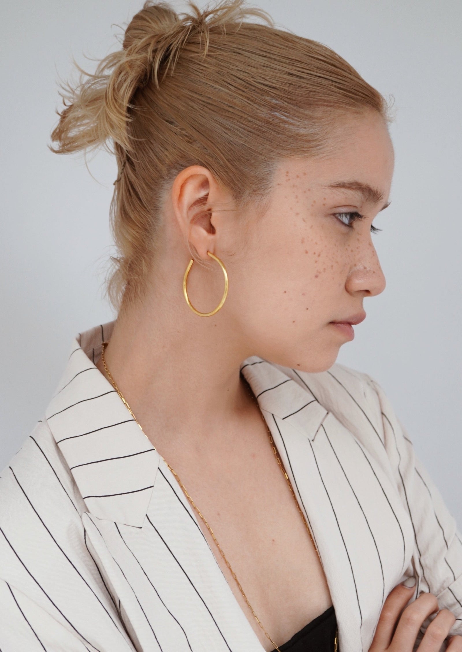 Mood Hoop Pierce / Gold ＜PAULINE STUDIO original＞