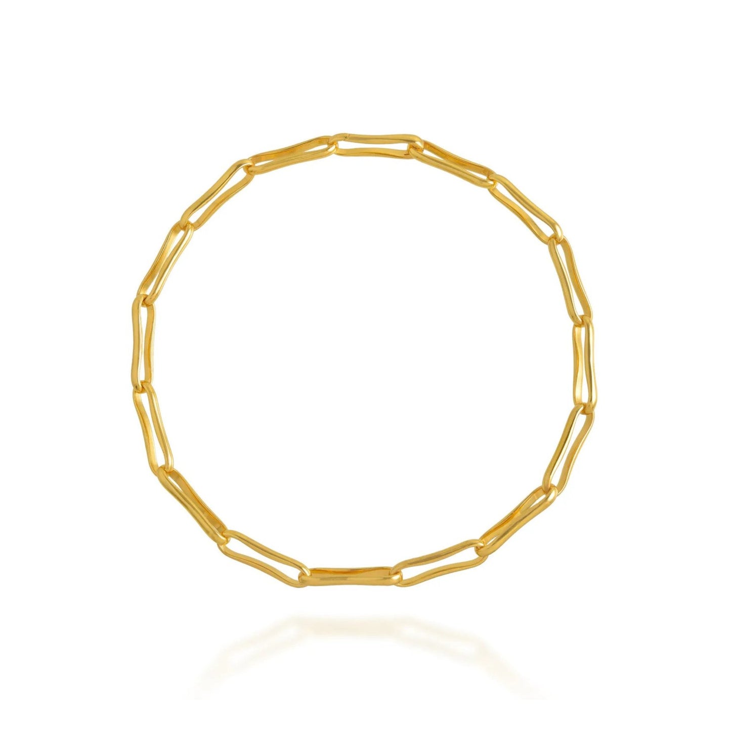 Chunky Link Necklace / Gold