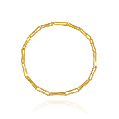 Chunky Link Necklace / Gold