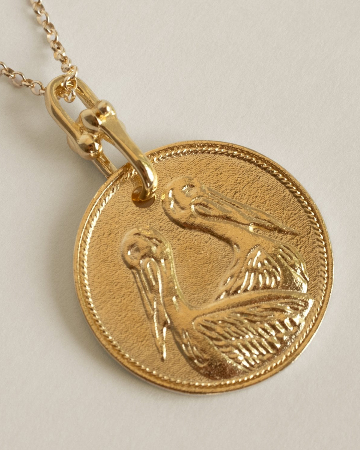 Heads Tails Coin Necklace