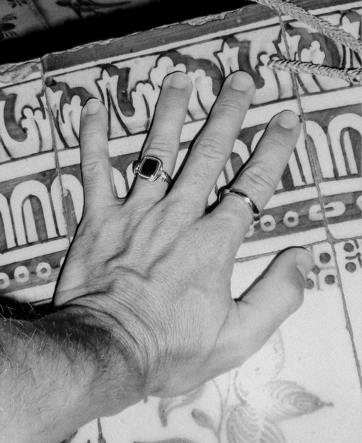 Heirloom Onyx Signet Ring