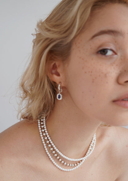 Big Ball Chain Choker 38cm（Gold / Silver）