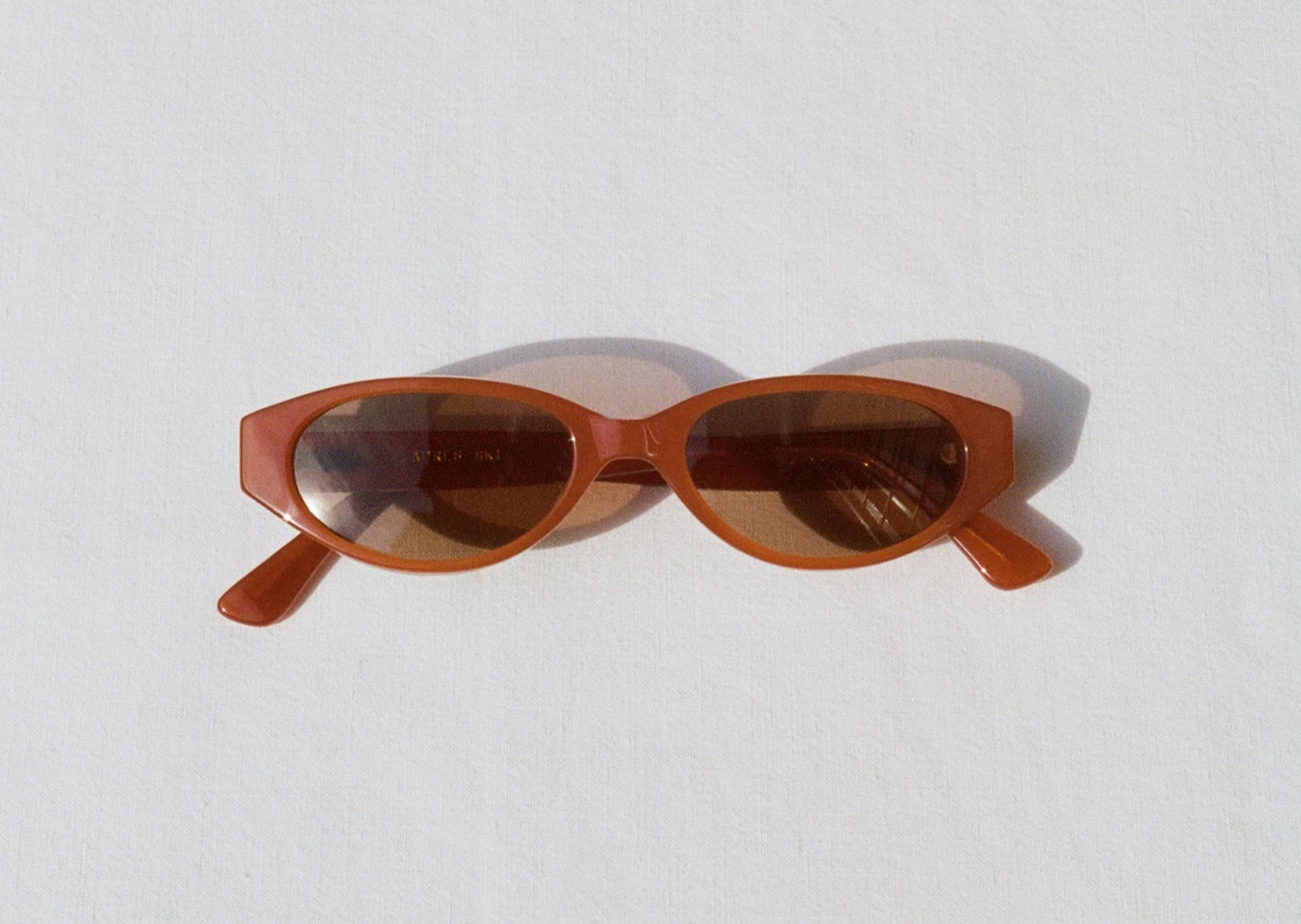 Simone Sunglasses / Orange Brown