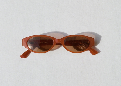 Simone Sunglasses / Orange Brown