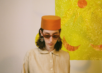 Simone Sunglasses / Orange Brown