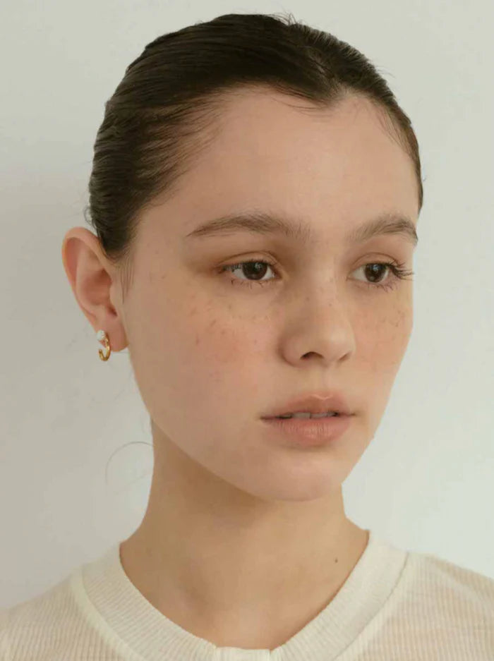 Fraser Pearl & Hoops / Silver