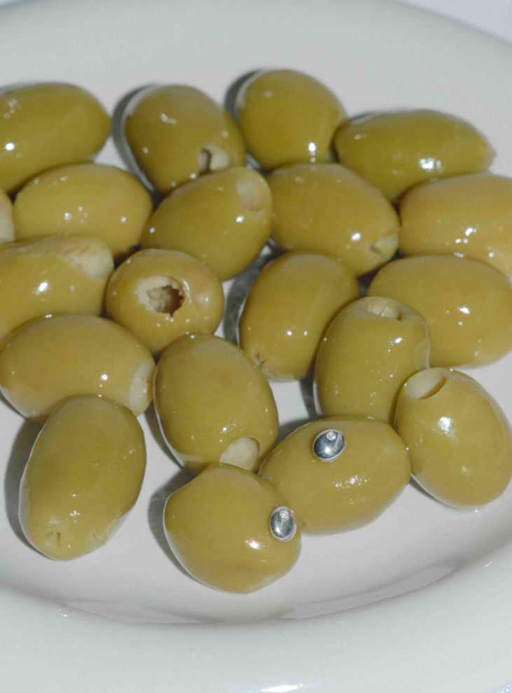 Olive Studs 片耳（Gold / Silver）