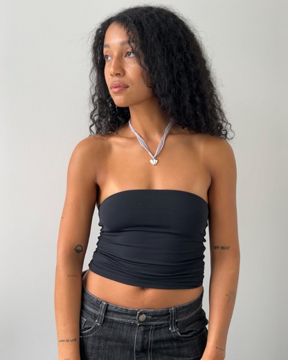 Joni Heart Necklace / Blue