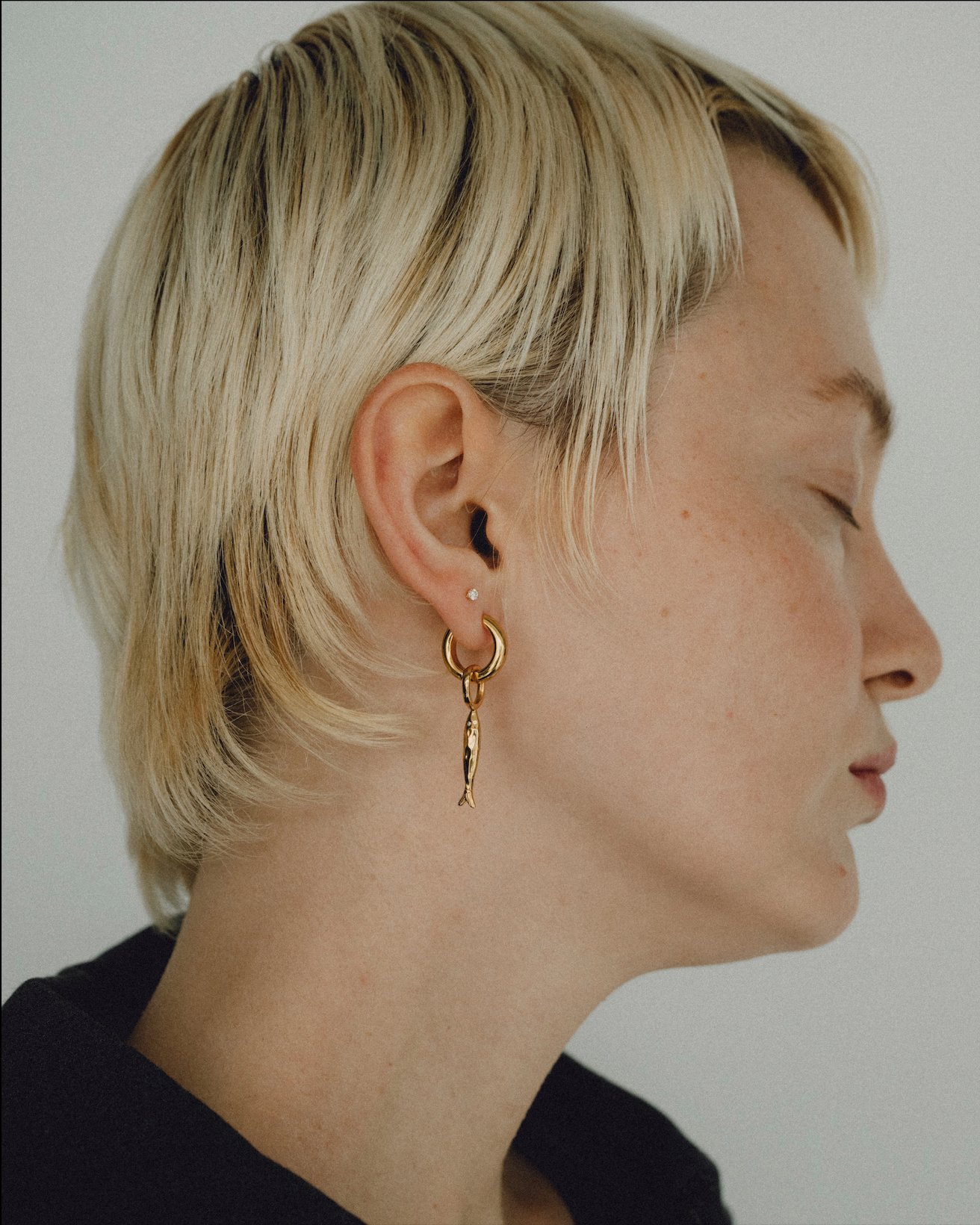 Diamond Studs 片耳 / 18K