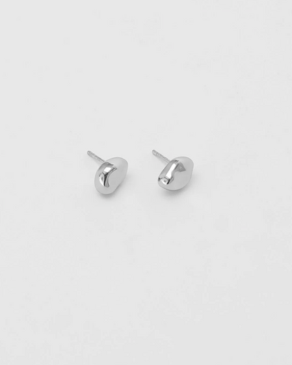 Bean Studs / Silver