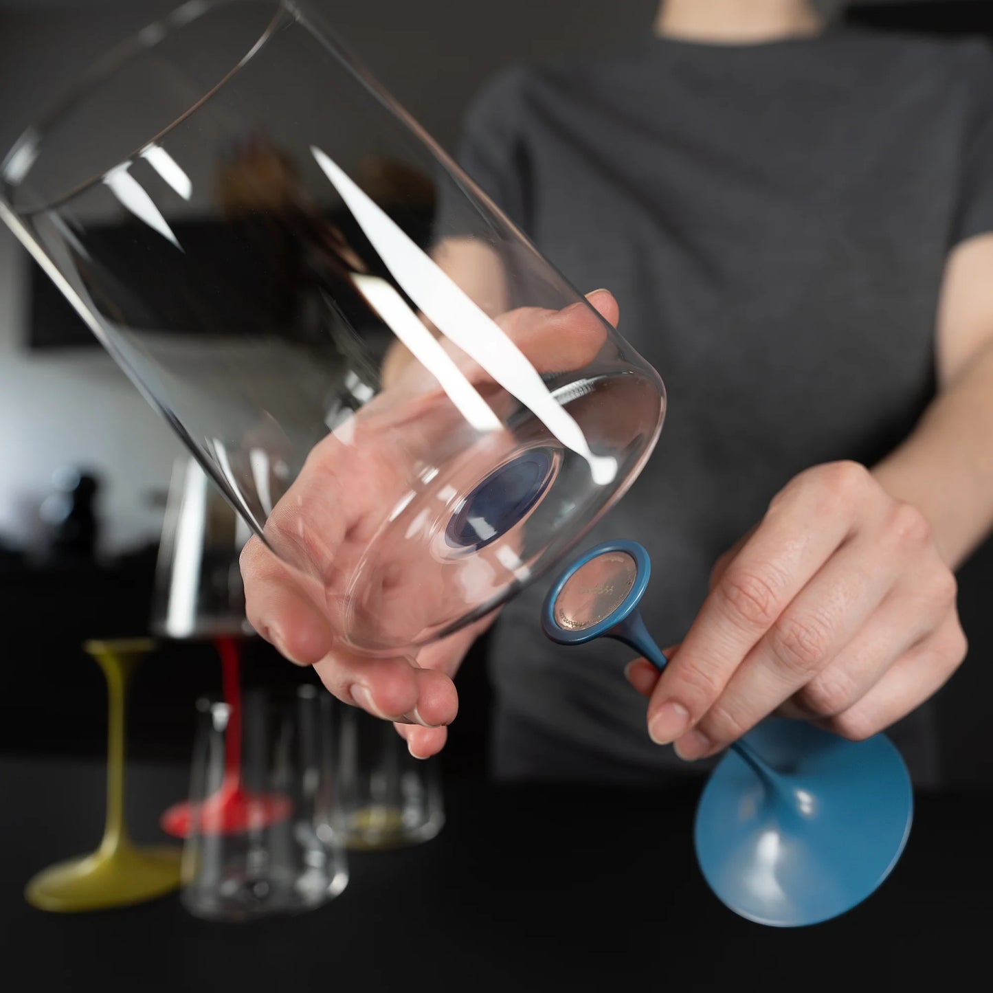 Split Glass 2 Set（Sparkling Wine）/ Blue