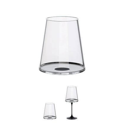 Split Glass 2 Set （Red Wine）/ Black